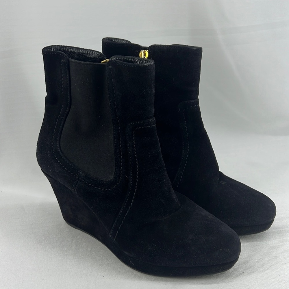 The Original Car Shoe By Prada Wedge Ankle Boots